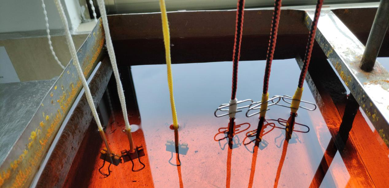 滌綸包芯紗鞋帶油性無氟防水劑防虹吸測試